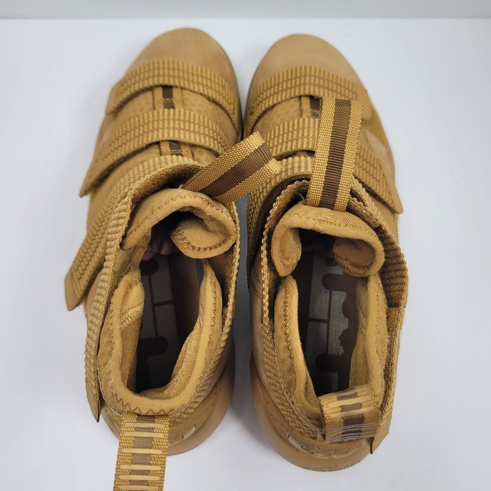 Nike Zoom LeBron Soldier 11 Men's Wheat Brown Sneakers 897646-700 US Size 12 - Picture 5 of 9